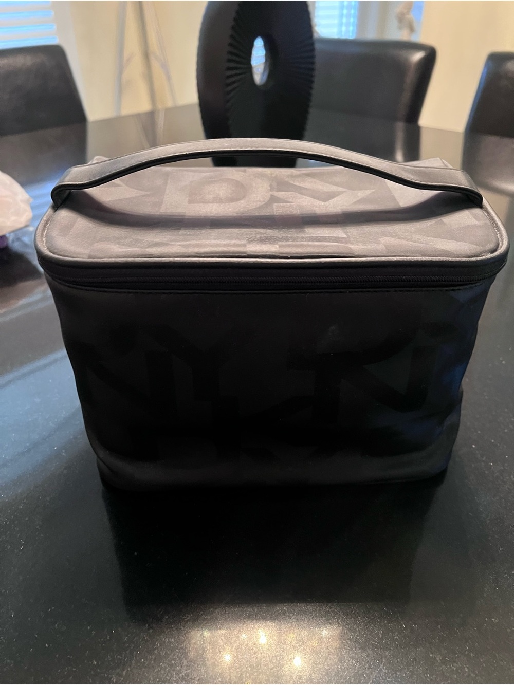 DKNY Black 3 Piece Travel Toiletry Bag New without Tags